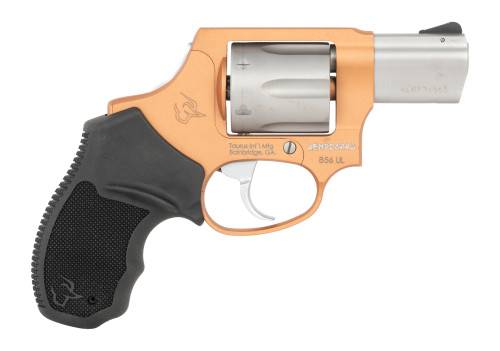 Taurus 856 Ultra-Lite Compact .38 Special +P Copper Cerakote / Matte Stainless Revolver