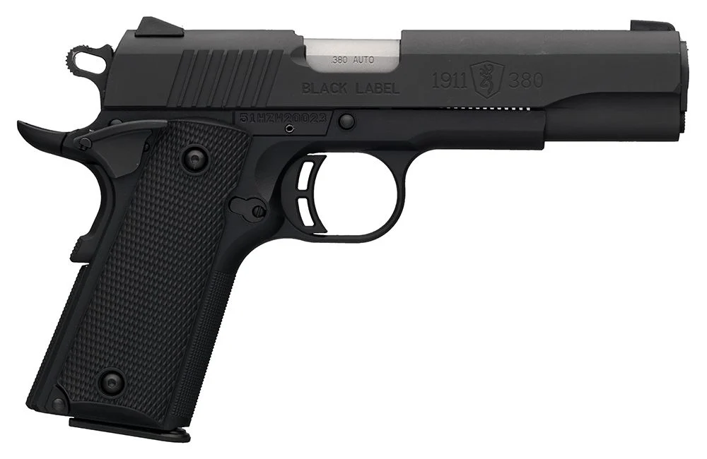 Browning 1911-380 Black Label 4.25 Inch Barrel .380 ACP Black Pistol
