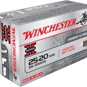 Winchester Super X 25-20 WCF Ammo 86 Grain Jacketed Soft Point Box of 50 - Best Price - Handguns | Montana Gun Shop