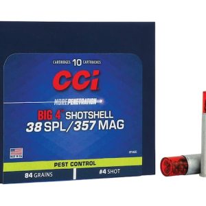 Buy CCI Big 4 Shotshell 38 Special Ammo 84 Grain Lead Shot 200 rounds - Rifles | Montana Gun Shop