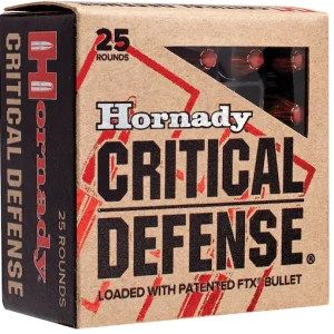Buy Hornady Critical Defense 9mm Luger Ammo 115 Grain Hornady FTX Polymer Tip Box of 200 rounds - Handguns | Montana Gun Shop