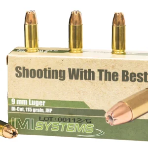 In Stock: IMI 9mm Luger Ammo 115 Grain Jacketed Hollow Point - Handguns | Montana Gun Shop