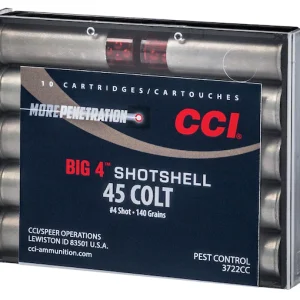 CCI Big 4 Shotshell 45 Colt (Long Colt) Ammo 140 Grain Lead Shot 200 rounds For Sale - Handguns | Montana Gun Shop