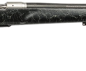 Christensen Arms 8011002501 Traverse  375 H&H Mag 3+1 22″ Threaded Barrel, Natural Stainless, Black with Gray Webbing Stock - Bolt Action Rifles | Montana Gun Shop