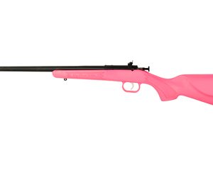 Crickett G2 .22 LR Youth Rifle – Blued/Pink Synthetic - Single Shot Rifles | Montana Gun Shop