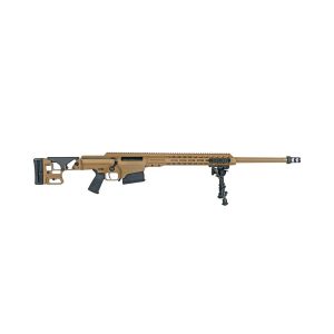 Barrett MK 22 Sniper Rifle .338 Norma Mag 10rd Magazines(2) 27” Fluted Barrel Coyote Brown Finish - Semi Auto Rifles | Montana Gun Shop