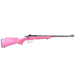 Keystone Crickett .22 LR 16.12 in Pink Stainless Single Shot - Single Shot Rifles - Montana Gun Shop