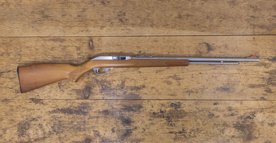 Marlin 60 SB 22LR Police Trade-In Rifle with Stainless Steel Barrel Marlin 60 SB 22LR Police Trade-In Rifle with Stainless Steel Barrel - Marlin Used Gun Collection - Montana Gun Shop